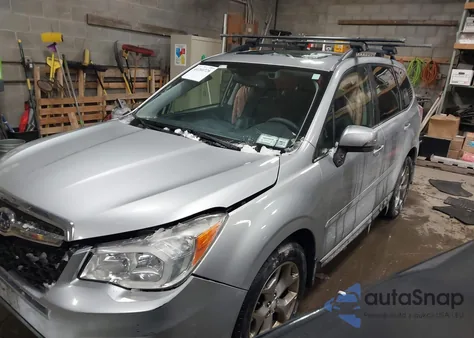 2015 Subaru Forester 2.5I Touring z USA, uszkodzony, nr VIN JF2SJAWC9FH543680